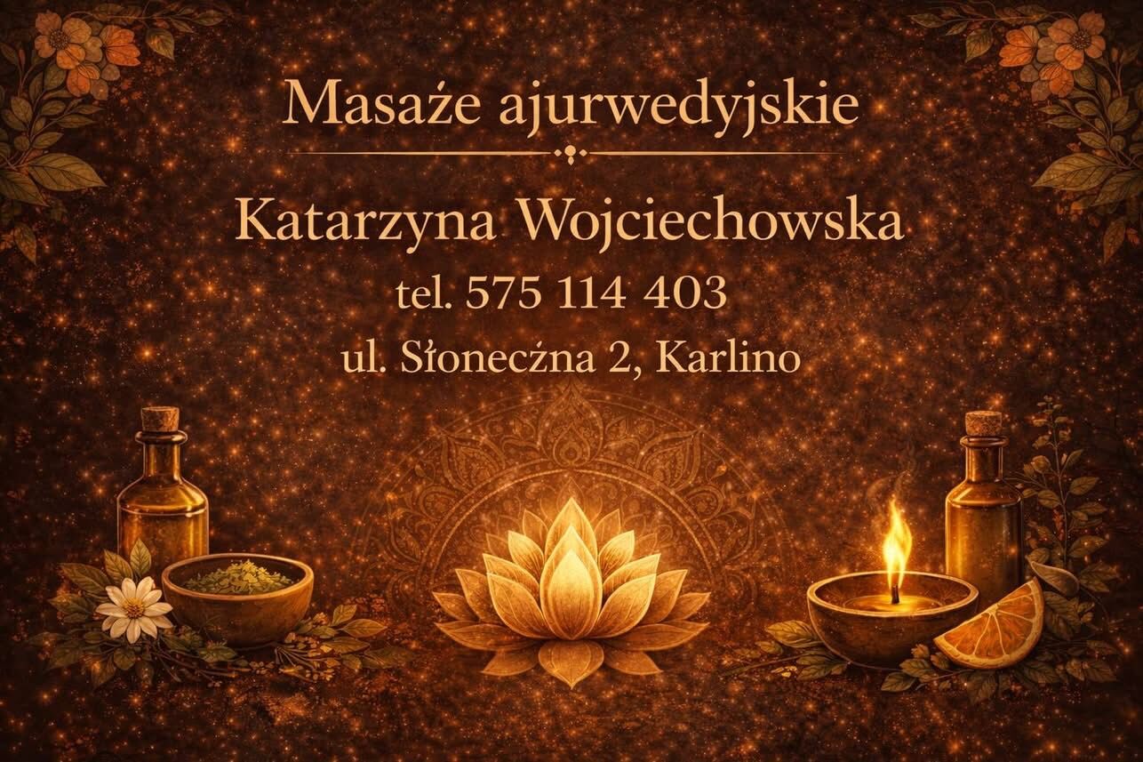 Wizytówka: Masaże ajurwedyjskie, Katarzyna Wojciechowska